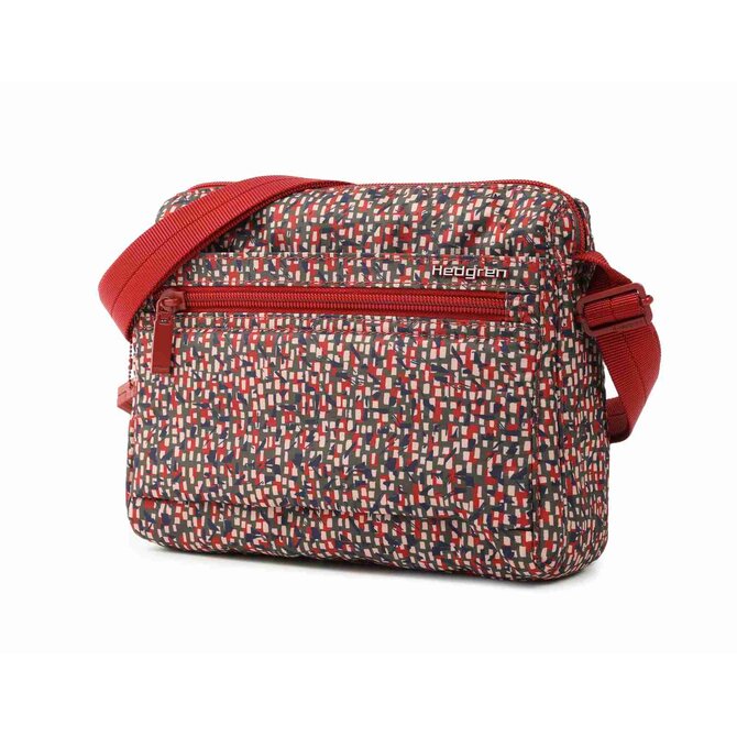 Taška na rameno Hedgren Inner city Eye vícebarevná, Textil