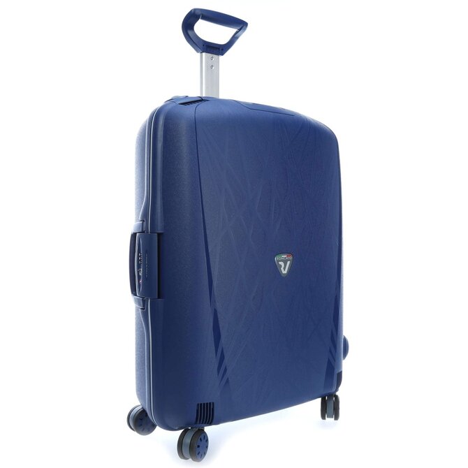 Cestovní kufr Roncato Light M modrá, Polypropylen