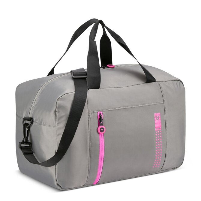 Skládací taška Roncato Compact Neon Ryanair šedá, Textil