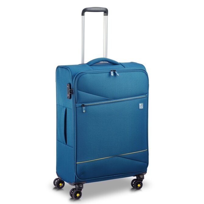 Cestovní kufr Modo by Roncato Eclipse 2.0 M modrá, Textil