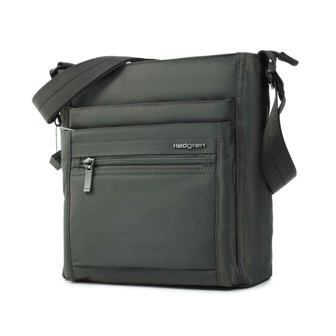 Taška na rameno Hedgren Inner city Orva šedá, Textil