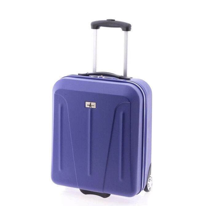 Cestovní kufr John Travel  Esmoquin 2W S fialová, ABS