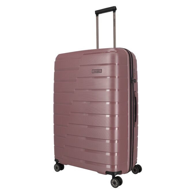 Cestovní kufr Travelite AIR BASE 4W L fialová, Polypropylen