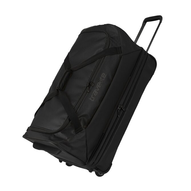 Cestovní taška na kolečkách Travelite Basics EXP černá, Textil