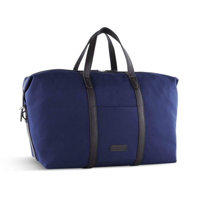 Taška weekender Bugatti Maro modrá, Polyester