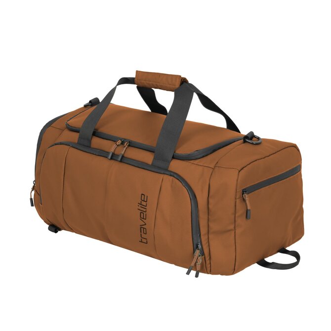 Taška-batoh weekender Travelite Briize oranžová, Textil