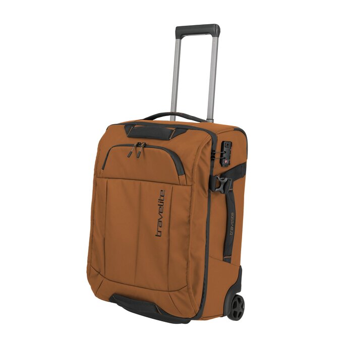 Cestovní kufr Travelite Briize 2w S oranžová, Textil