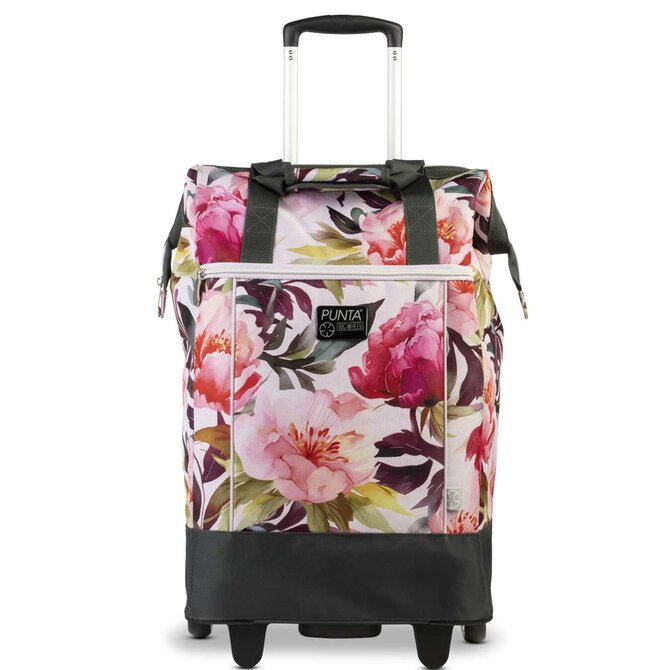 Fabrizio Nákupní taška na kolečkách PUNTA Big Wheel vícebarevná, Textil