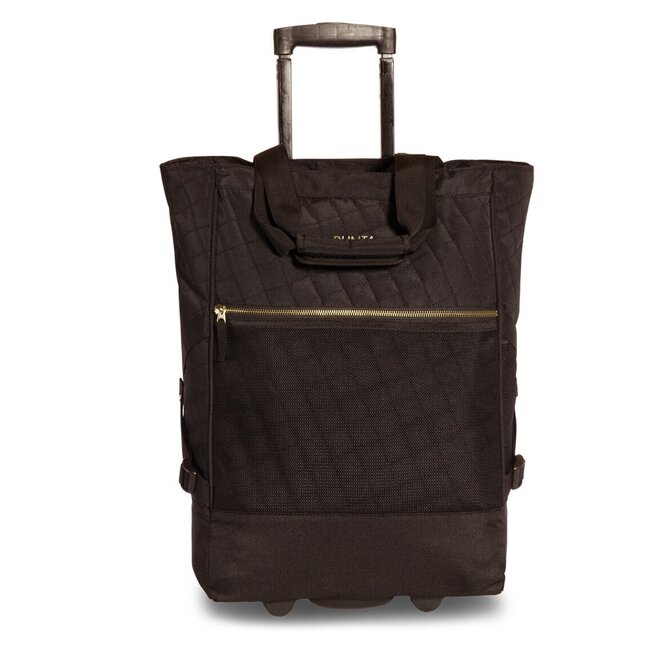 Fabrizio Nákupní taška na kolečkách PUNTA Classy černá, Textil