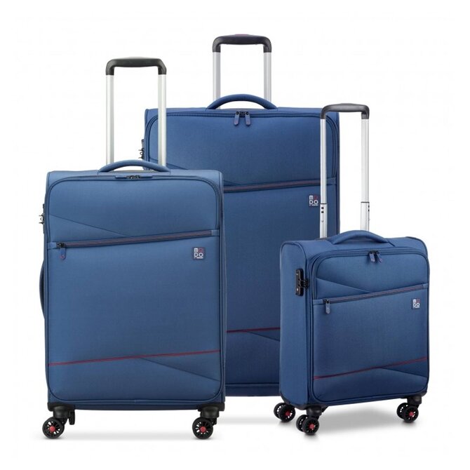 Cestovní set 3ks Modo by Roncato Eclipse 2.0 S,M,L modrá, Textil