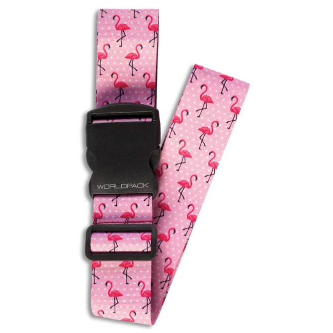 Bezpečnostní popruh Fabrizio MODE růžová, Polypropylen