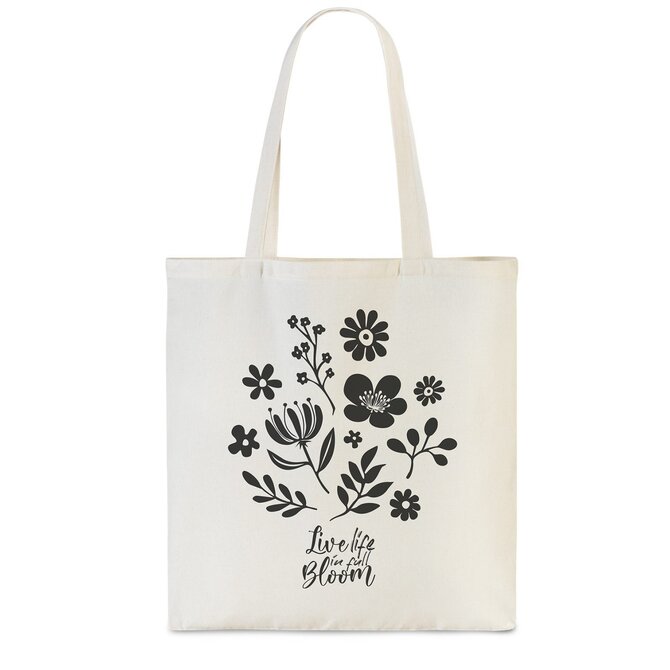 Fabrizio Taška Punta Trendy bloom bílá, Textil