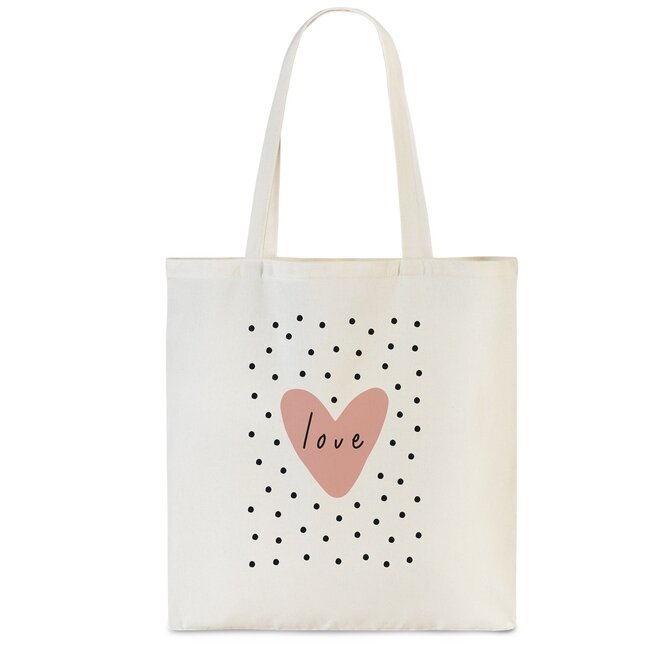 Fabrizio Taška Punta Trendy love bílá, Textil