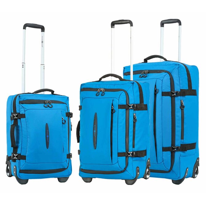 Cestovní set 3ks Snowball Waterproof 2W modrá, Textil