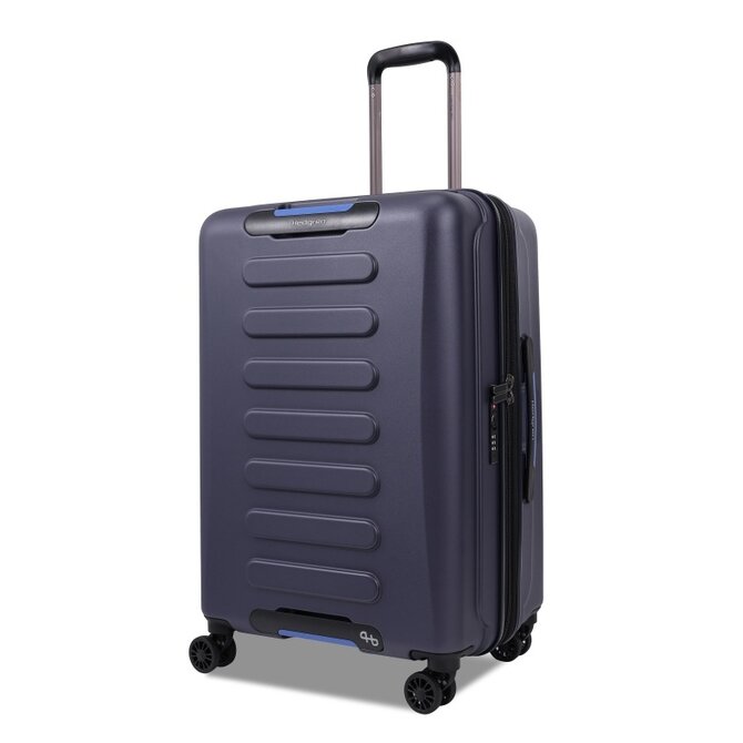 Cestovní Kufr Hedgren Comby M modrá, Polykarbonát
