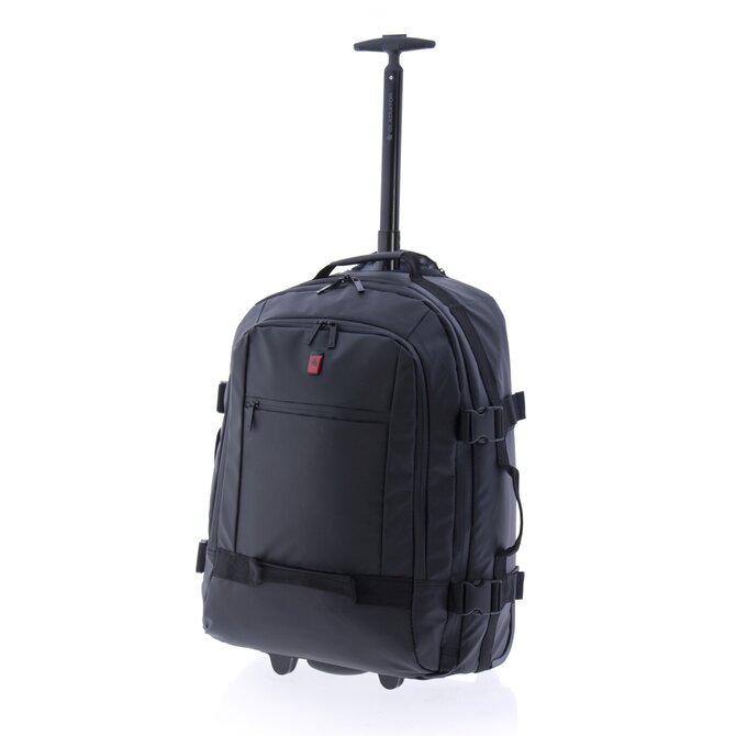 Gladiator Batoh na kolečkách Gladiátor Polar černá, Textil