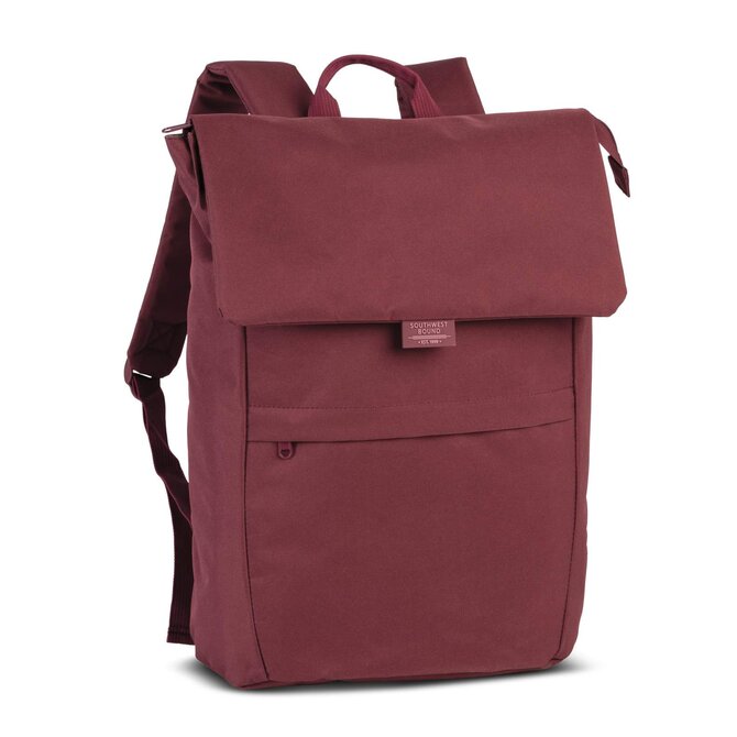 Batoh Southwest Bound vínová, Textil