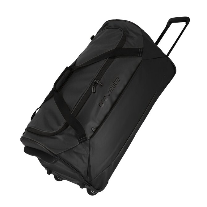 Cestovní taška na kolečkách Travelite Basics černá, Textil