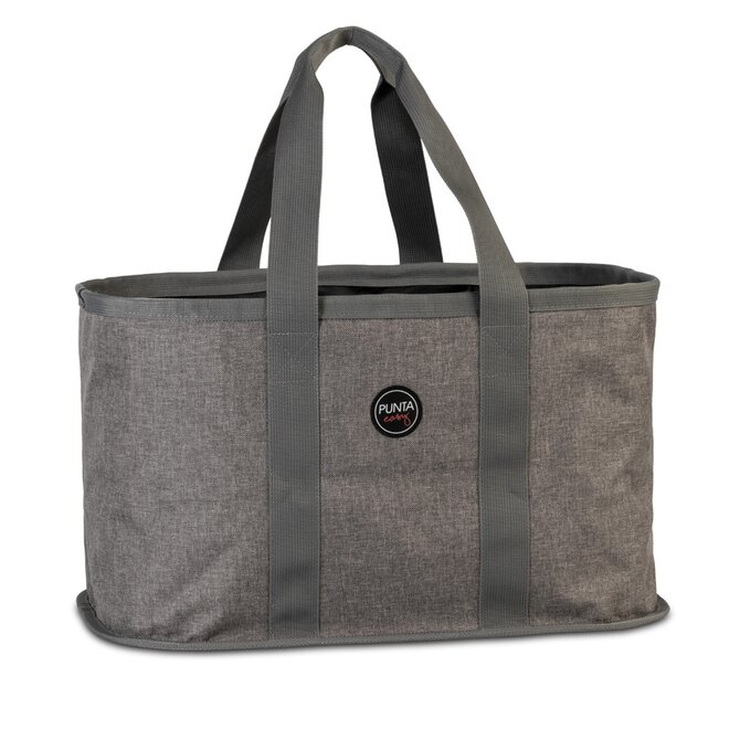 Fabrizio Skládací nákupní taška Punta Easy šedá, Textil