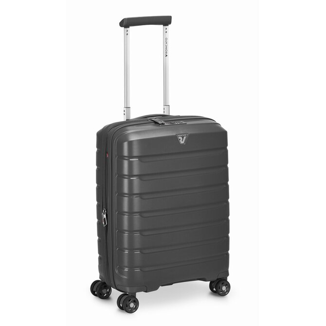 Cestovní kufr Roncato B-FLYING S antracitová, Polypropylen