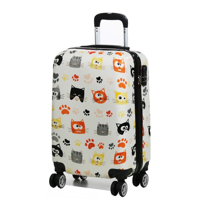 Snowball Cestovní kufr MADISSON 4W ABS S vícebarevná, ABS / Polykarbonát