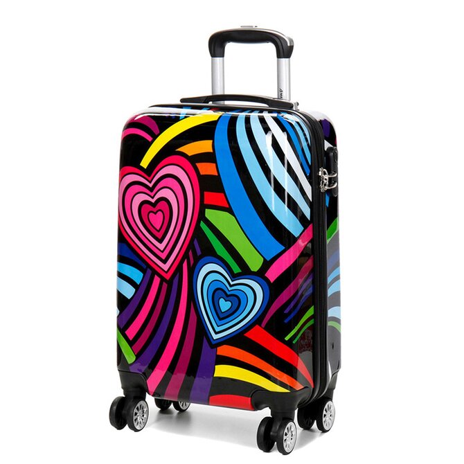 Cestovní kufr MADISSON 4W ABS S vícebarevná, ABS / Polykarbonát