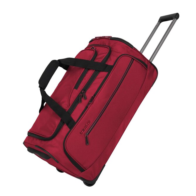 Cestovní taška Travelite Crosslite M červená, Textil