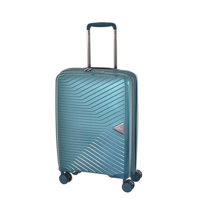 Cestovní kufr March Gotthard S zelená, Polypropylen