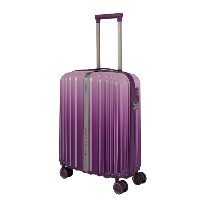 Cestovní kufr Travelite Lascana edition S fialová, ABS
