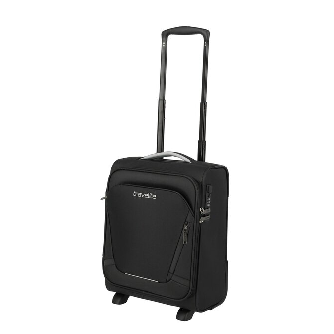 Cestovní kufr Travelite Jetpack 2W S Easy černá, Textil