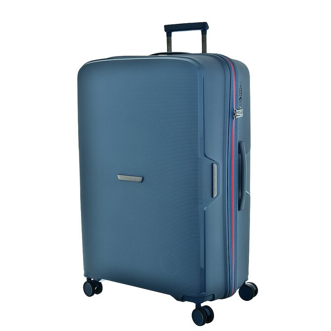 Cestovní kufr March Bel Air L modrá, Polypropylen