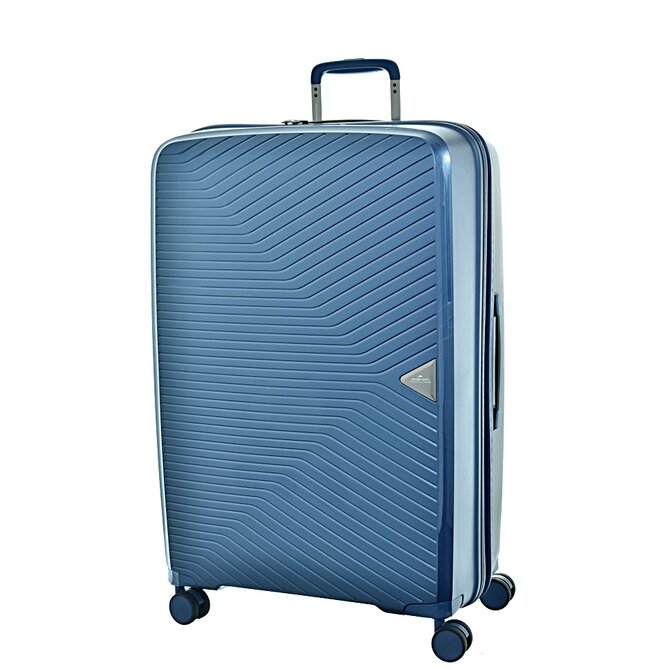 Cestovní kufr March Gotthard L modrá, Polypropylen