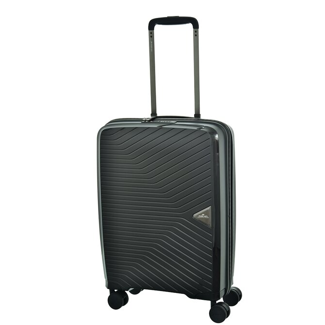 Cestovní kufr March Gotthard S černá, Polypropylen