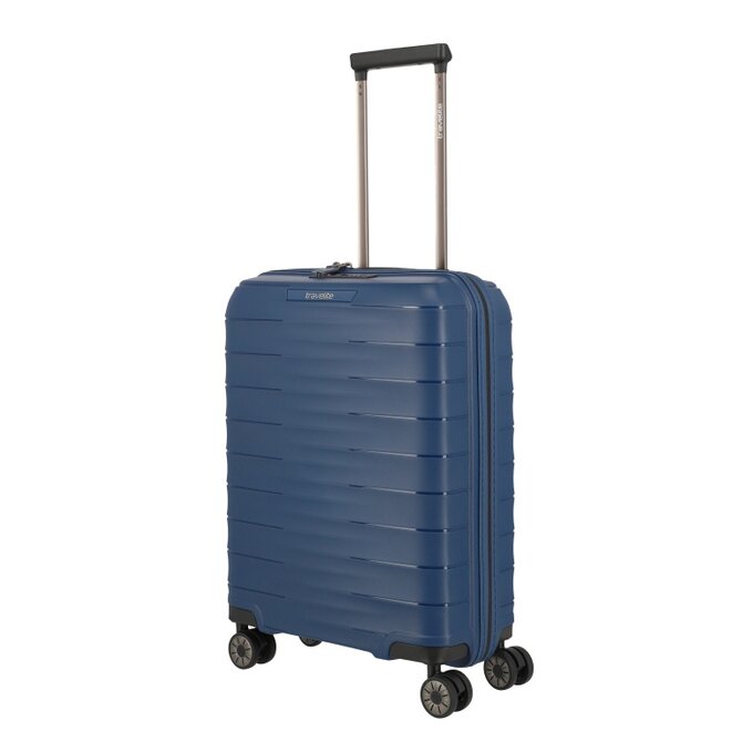 Cestovní kufr Travelite Mooby S modrá, Polypropylen