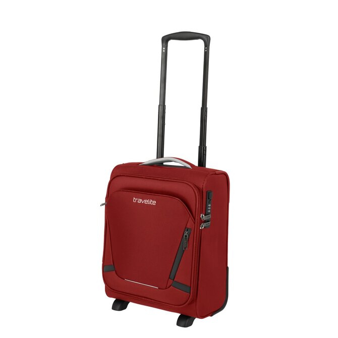 Cestovní kufr Travelite Jetpack 2W S Easy červená, Textil