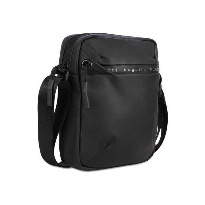 Taška Bugatti Blanc cross černá, PVC