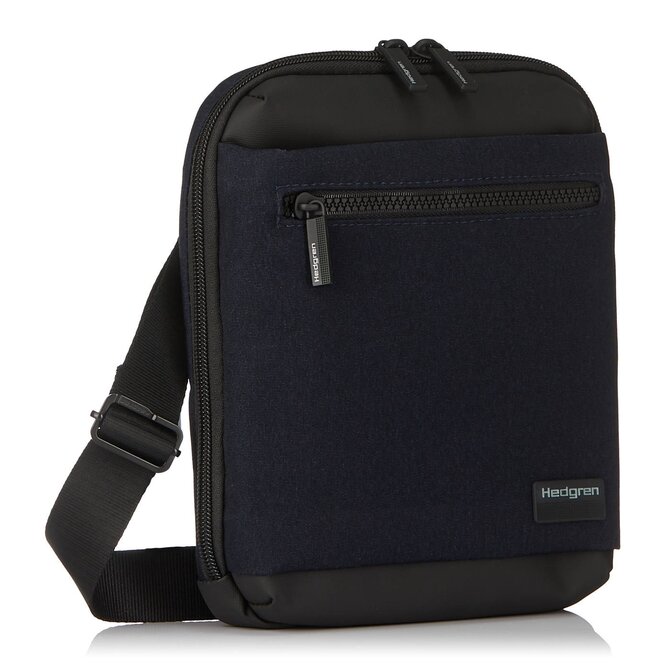 Taška cross Hedgren Next CHIP modrá, Textil