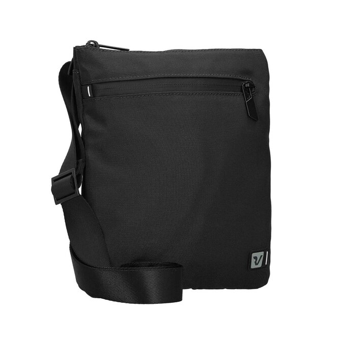 Taška Roncato Sprint cross FLAT černá, Textil