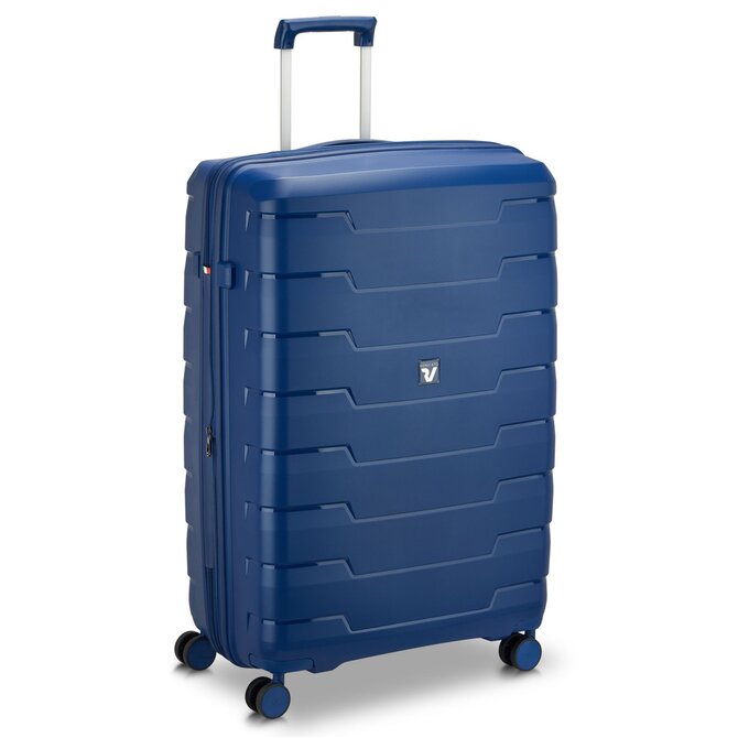 Cestovní kufr Roncato Skyline 2.0 L modrá, Polypropylen