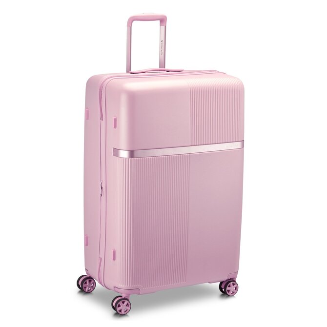 Cestovní kufr Roncato AIRGLAM L růžová, ABS / Polykarbonát