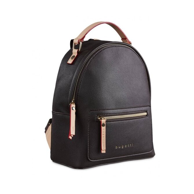 Dámský batůžek Bugatti ELLA hnědá, Polyuretan