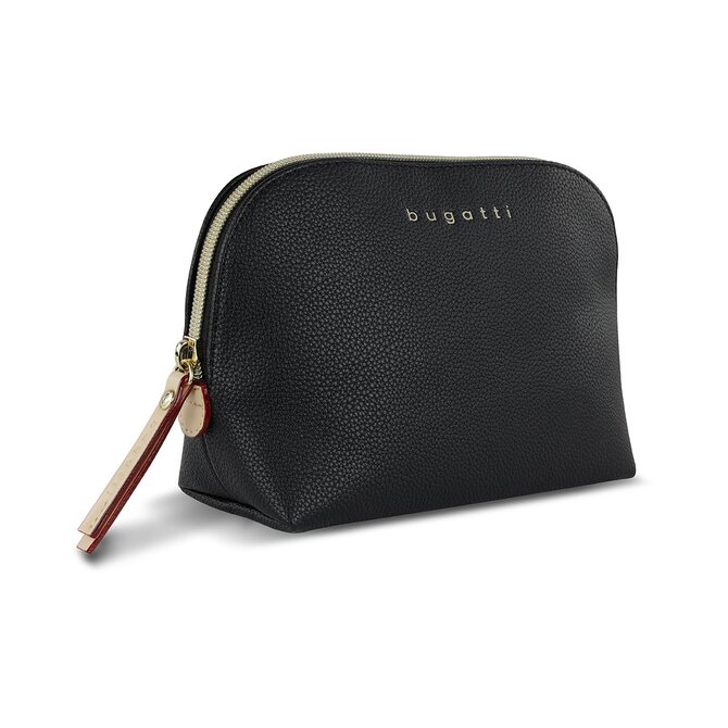 Kosmetická taška Bugatti ELLA černá, Polyuretan