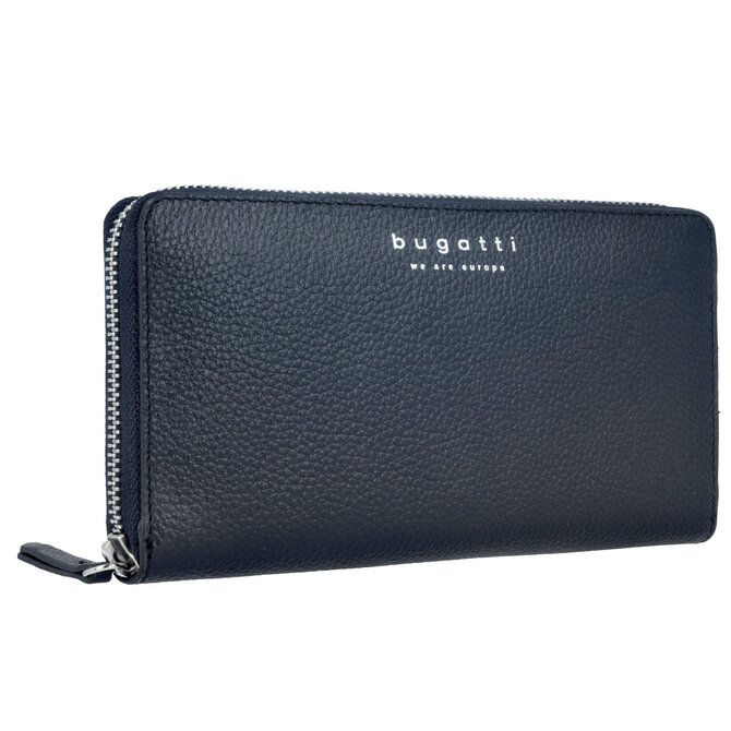 Dámská peněženka Bugatti Linda černá, Kůže