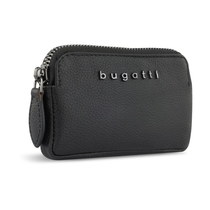 Klíčenka Bugatti Bella černá, Kůže