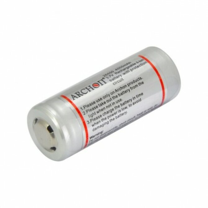 Archon Akumulátor Li-Ion 26650 3700 mAh