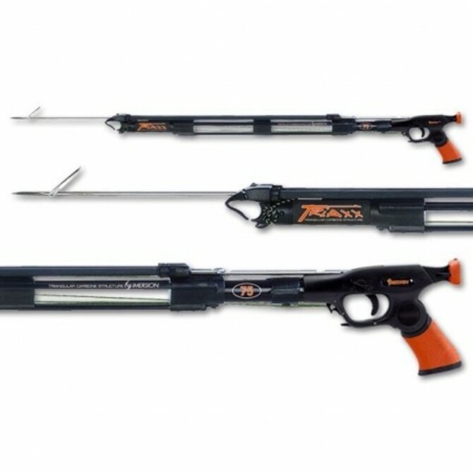 IMERSION Harpuna Triaxx carbon frame speargun barrel 100 cm