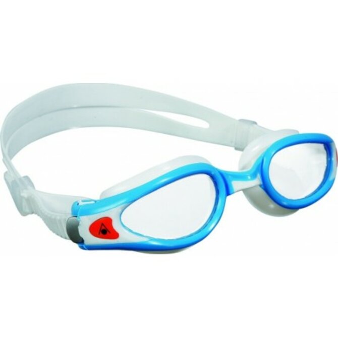 AQUASPHERE Brýle plavecké KAIMAN EXO SMALL čirý-světle modrá/bílá