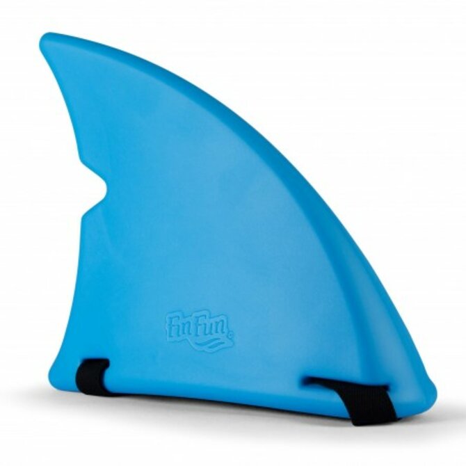 Fin Fun Ploutev žraločí hřbetní pro malé plavce modrá