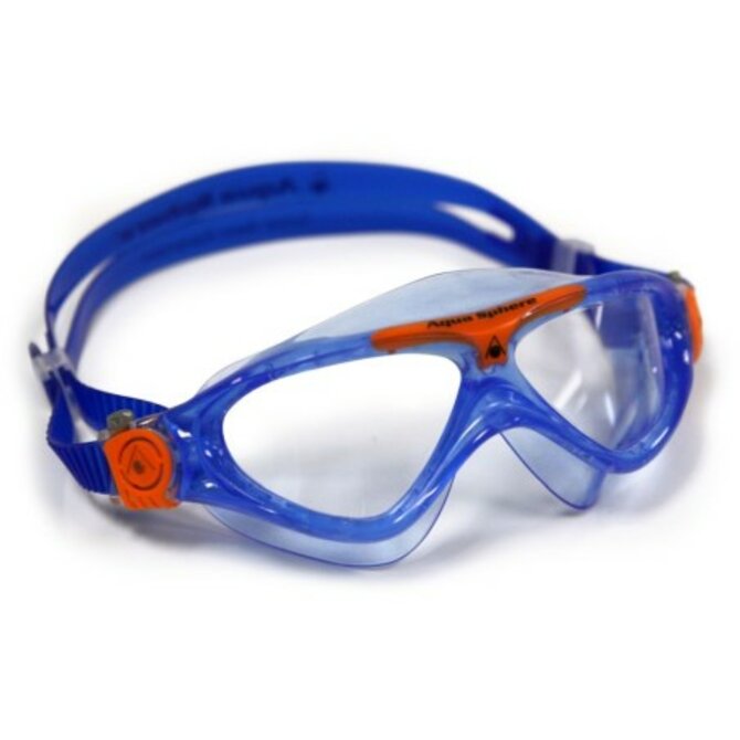 AQUASPHERE Brýle plavecké VISTA JUNIOR čirý zorník-aqua/žlutá