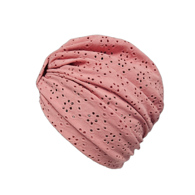 Ebbie Turban madeira  - LOSOSOVĚ RŮŽOVÝ Velikost: 54